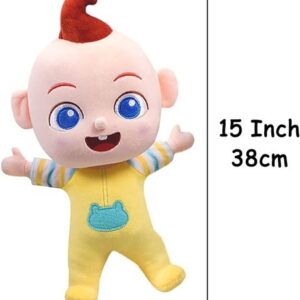 Boneca De Pelúcia Cocomelon Super Jojo Brinquedo Infantil