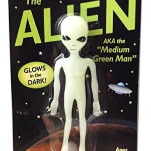 Brinquedos Fora Da Parede Alien Glowinthedark 6 Dobrável