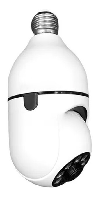 Wifi Rastreamento Automático Lampada Câmera De Segurança 4x