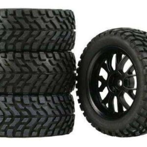 Conjunto De Aro De Pneu 2x Rc Para Wltoys 144001