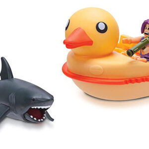 Veículo De Barco De Pato Sharkbite Da Coleção Roblox Celebri