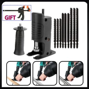 11pcs Adaptador Para Transformar Broca Em Moto-serra Carvão