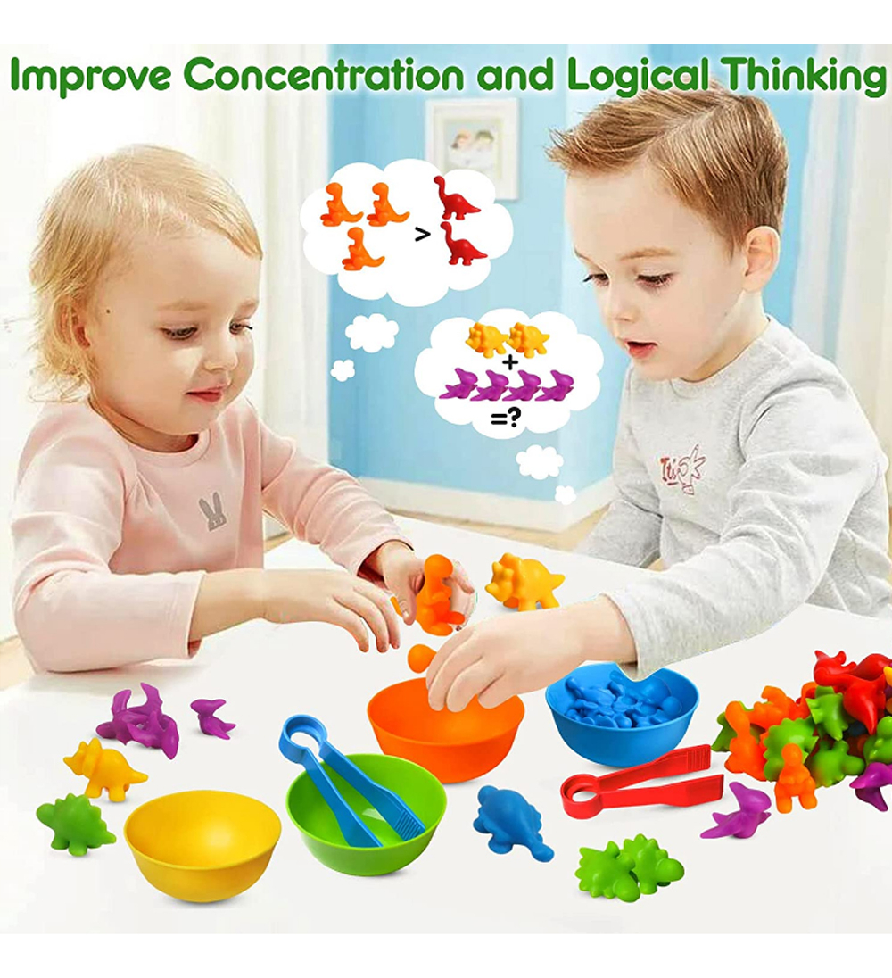 Brinquedo Educativo Montessori Para Classificação De Cores - Imagem 6