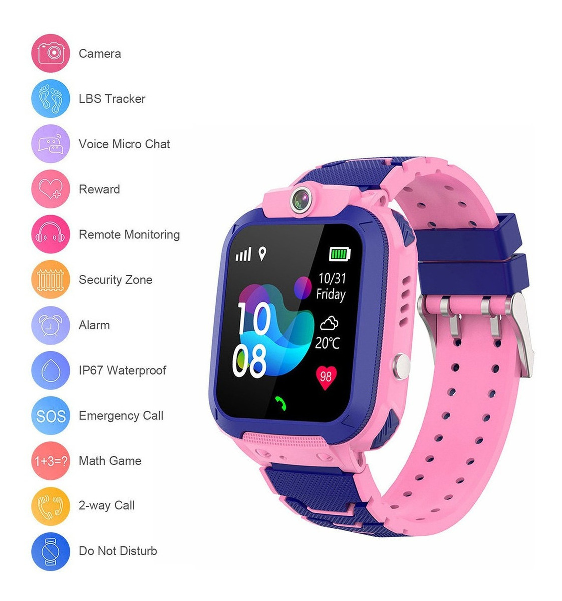 Smartwatch Infantil Com Localizador - Imagem 6