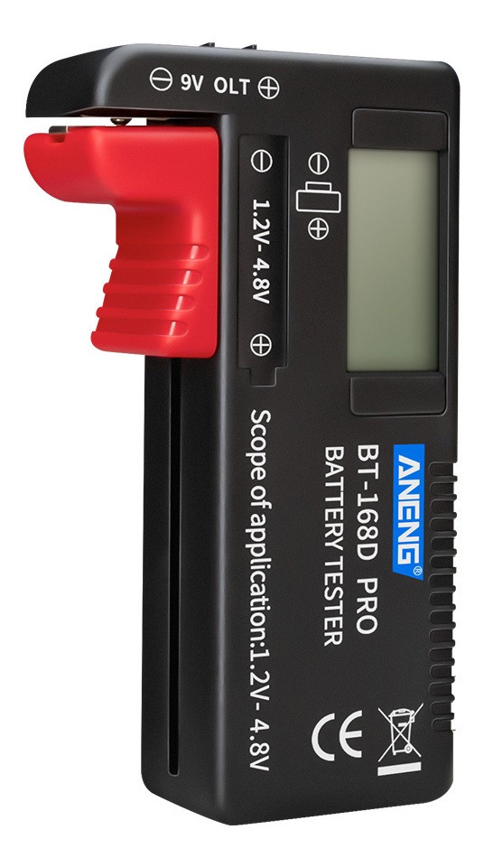 Aneng Bt-168 Pro Testador De Bateria Digital-display Tipo Te - Imagem 4