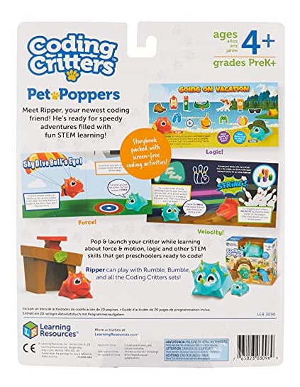 Recursos Didáticos: Coding Critters Go Pets Ripper The - Imagem 5