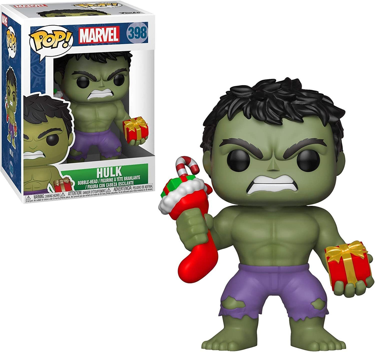 Meia Funko Pop Marvel Holiday Hulk - Imagem 2