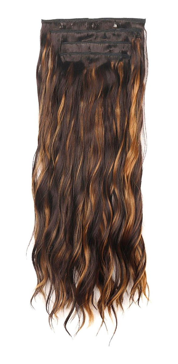 Peruca Feminina, Cabelo Comprido Encaracolado, Ondulado De Á - Imagem 13