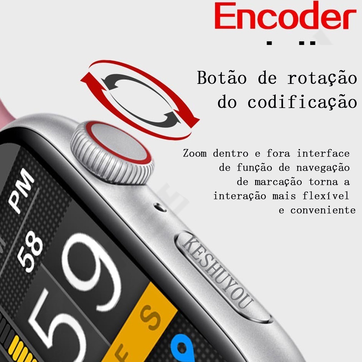 Assista 8 Max 1.85 Smartwatch Bluetooth Call Nfc Blue - Imagem 10
