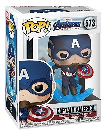 Funko Pop Marvelavengers Endgame Capital América - Imagem 7