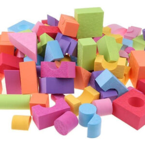 Conjunto De Blocos De Construção De Espuma Eva Infantil De