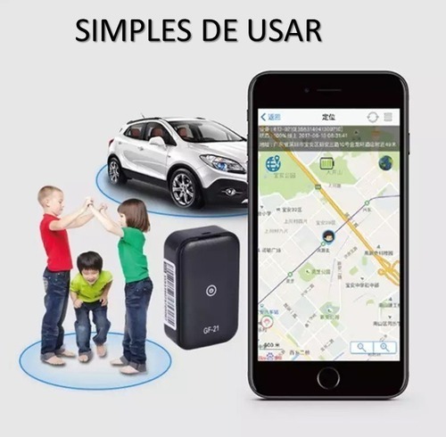 Mini Gps Veículo Tracker Gf21 Gf-21 Pessoa Idoso - Imagem 2