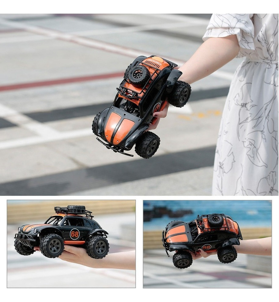 New Beetle Rc Carro De Alta Velocidade Off-road 1/18 Rc Toy - Imagem 9