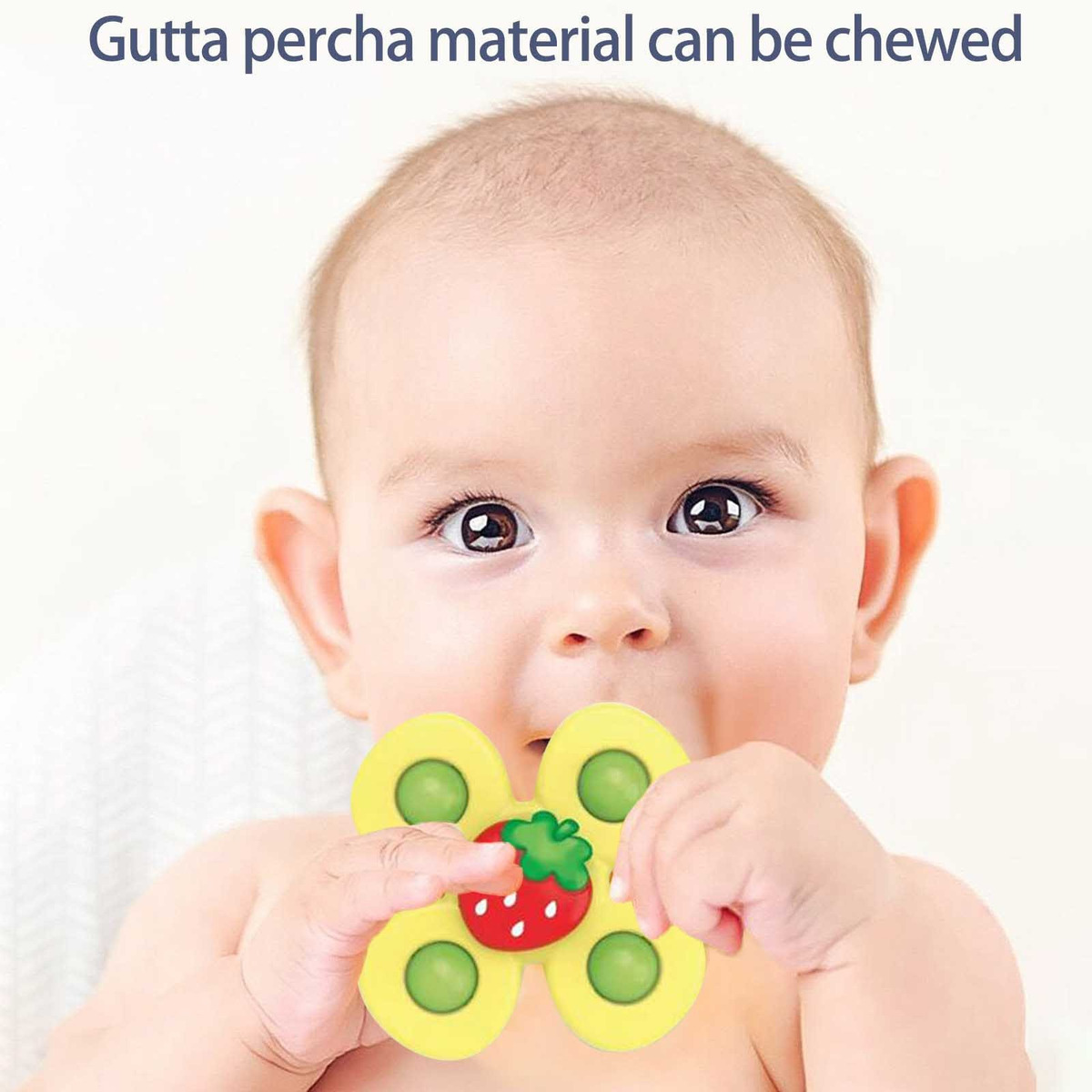 Ventosa Infantil Girando Silicone Baby Infant Jantar - Imagem 3