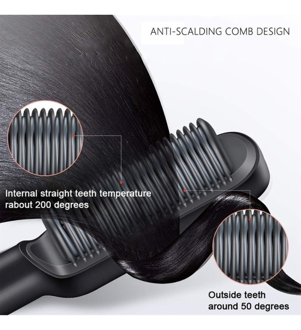 Chapinha De Cabelo Taiff Clássica Cerâmica Preta 110v/220v - Imagem 9