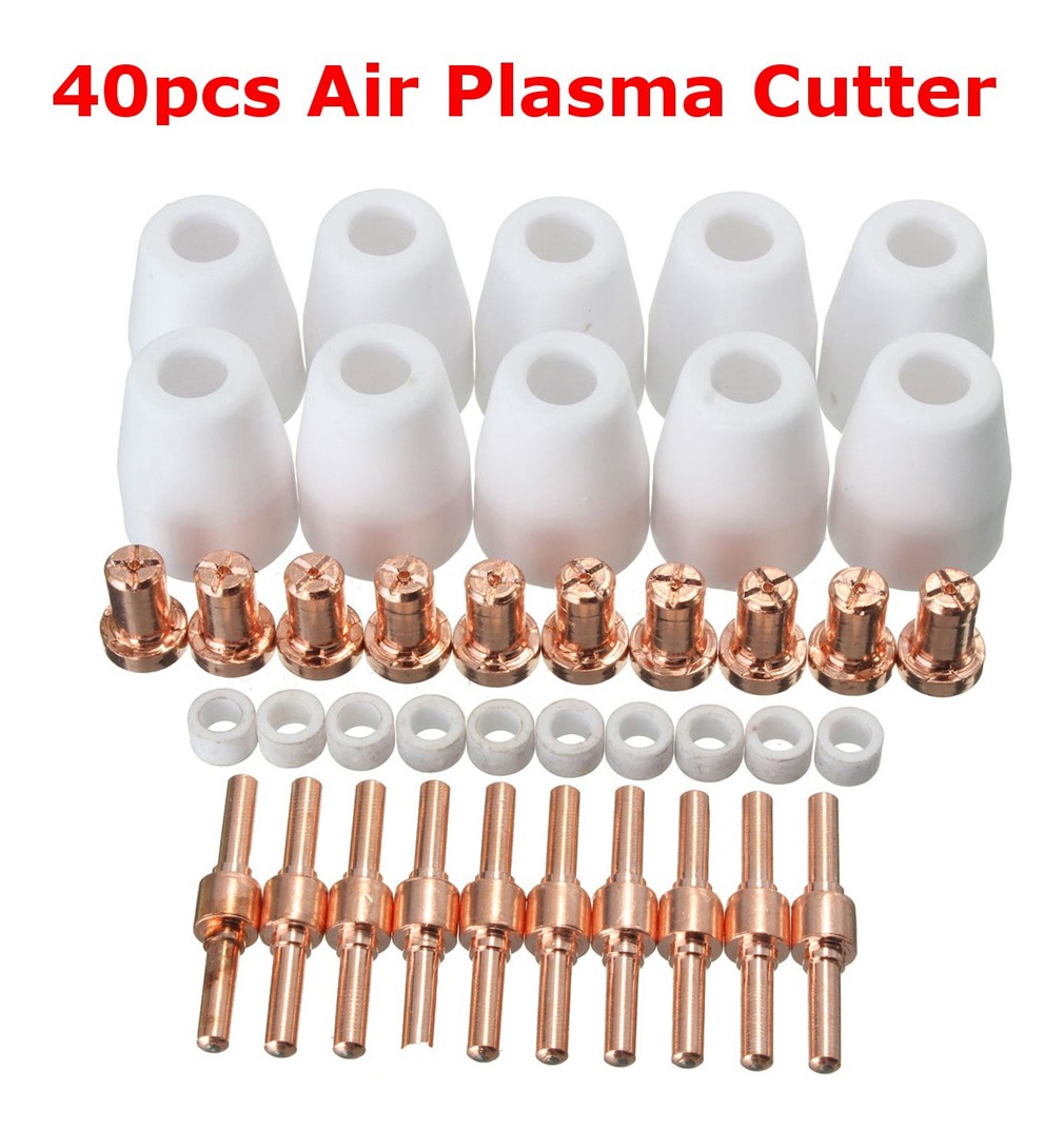 Cortador De Consumíveis Bocal 50 Para Plasma Cut-40 Torch Pt - Imagem 5