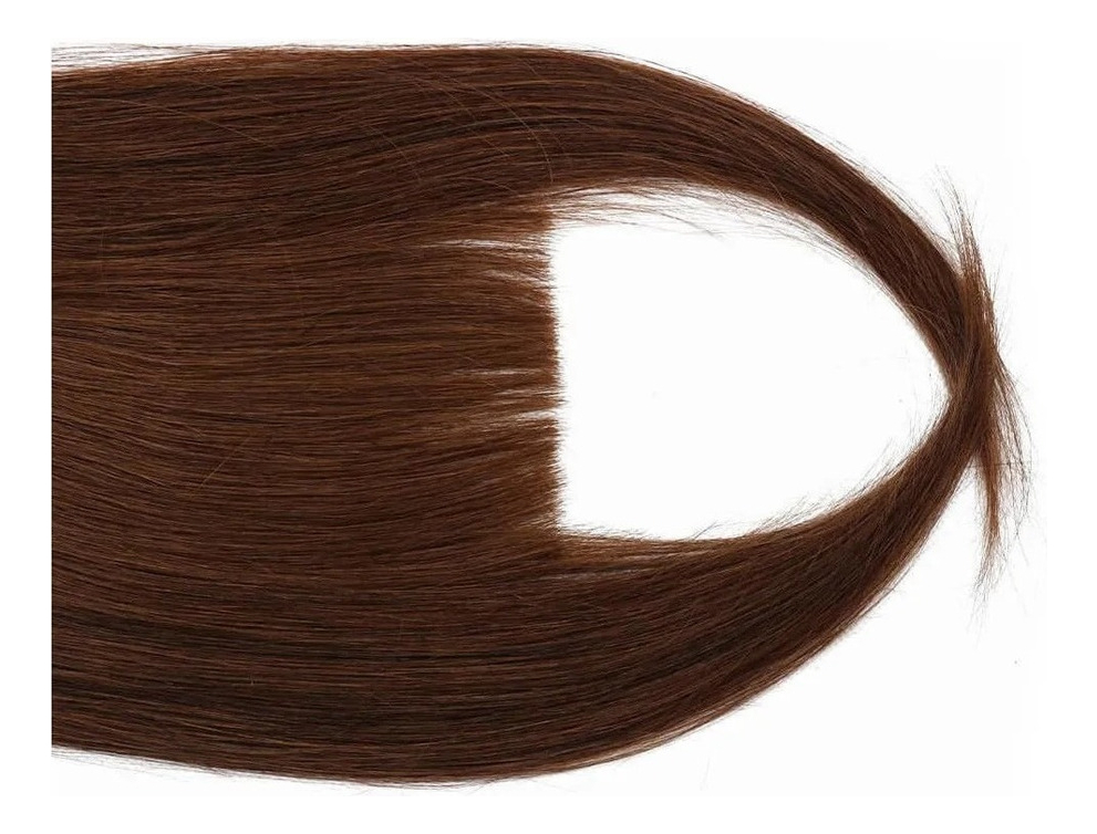 Aplique Tic Tac Franja 100% Cabelo Humano Virgem Liso 2unds - Imagem 17