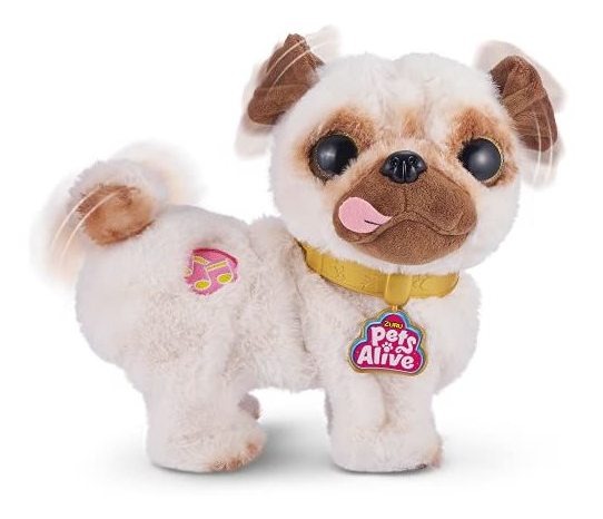 Pets Alive Poppy The Booty Shakin Pug Dança Interativa - Imagem 7