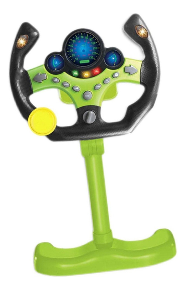 Volante Simulado Para Controle De Direção Infantil Com - Imagem 31