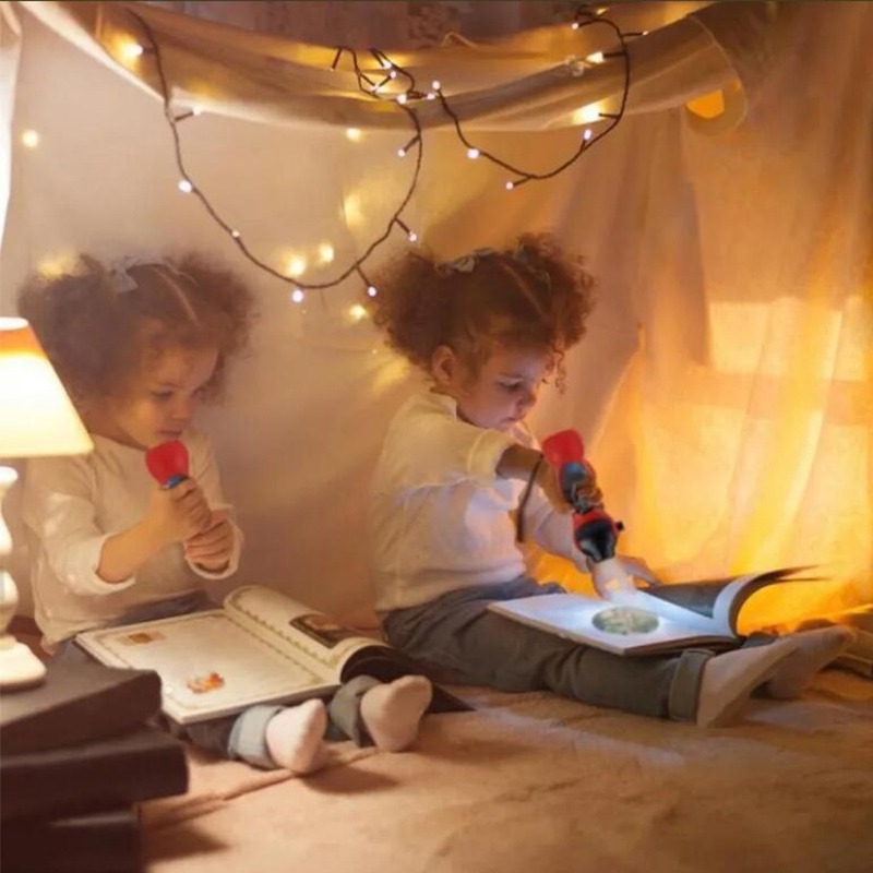 Projetor De Dinossauro De Brinquedo Infantil De Lanterna Pad - Imagem 6