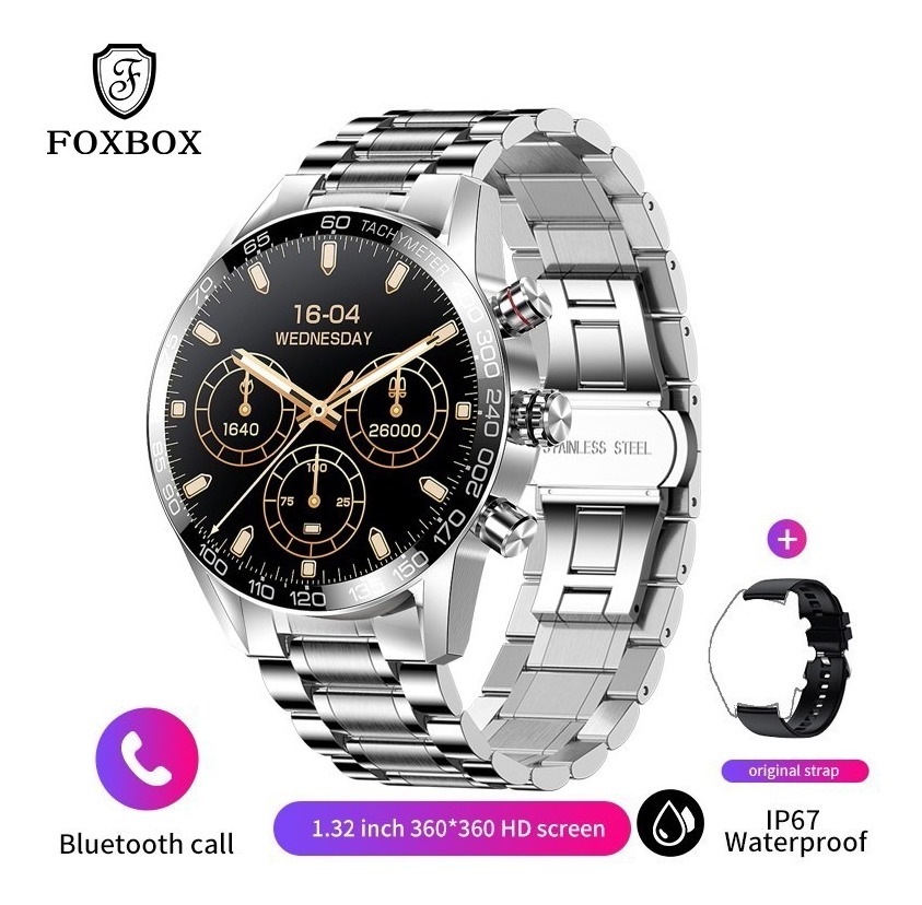 Foxbox-smart Call Watch Bluetooth Esportes À Prova D'água Hd - Imagem 11
