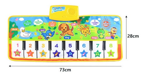 Tapete De Teclado De Pé Para Piano Infantil Imp Musical Floo - Imagem 9