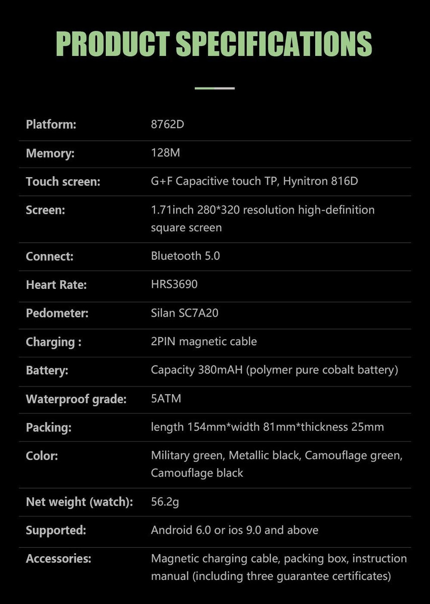Rastreador De Fitness Masculino À Prova D'água Smart Watch - Imagem 10