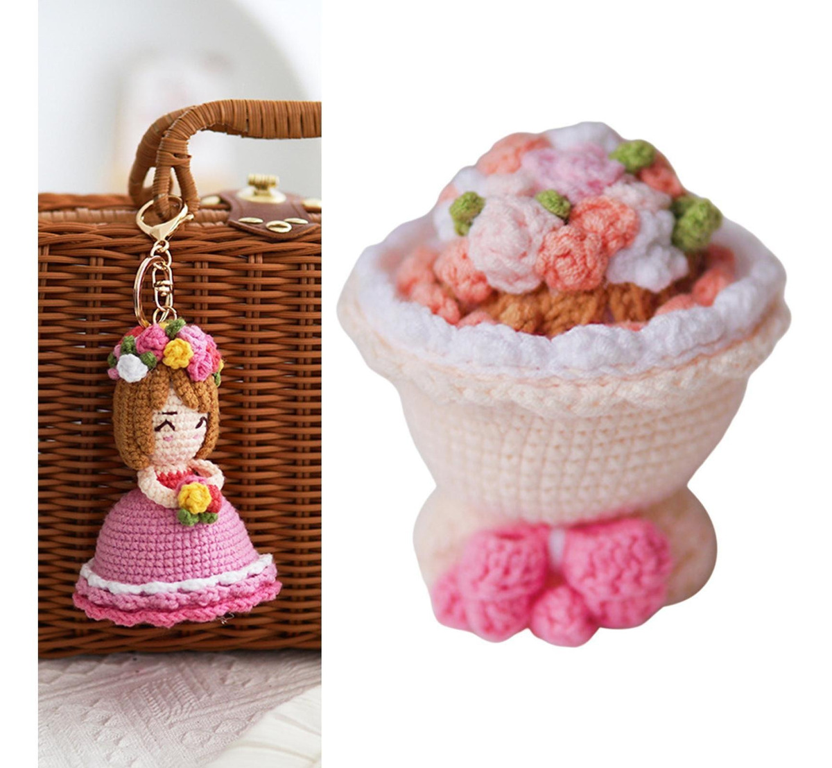 Decoração De Quarto De Boneca De De Crochê Faça Você - Imagem 8