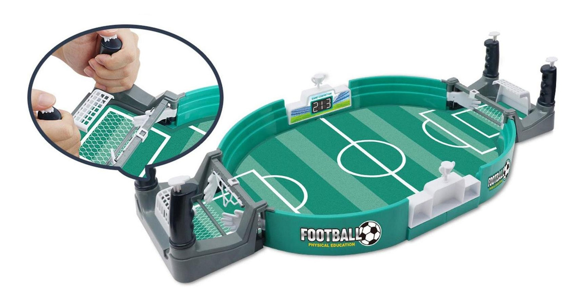 Jogo De Duelo De Futebol Mesa Brinquedo Interativo Educacion - Imagem 10