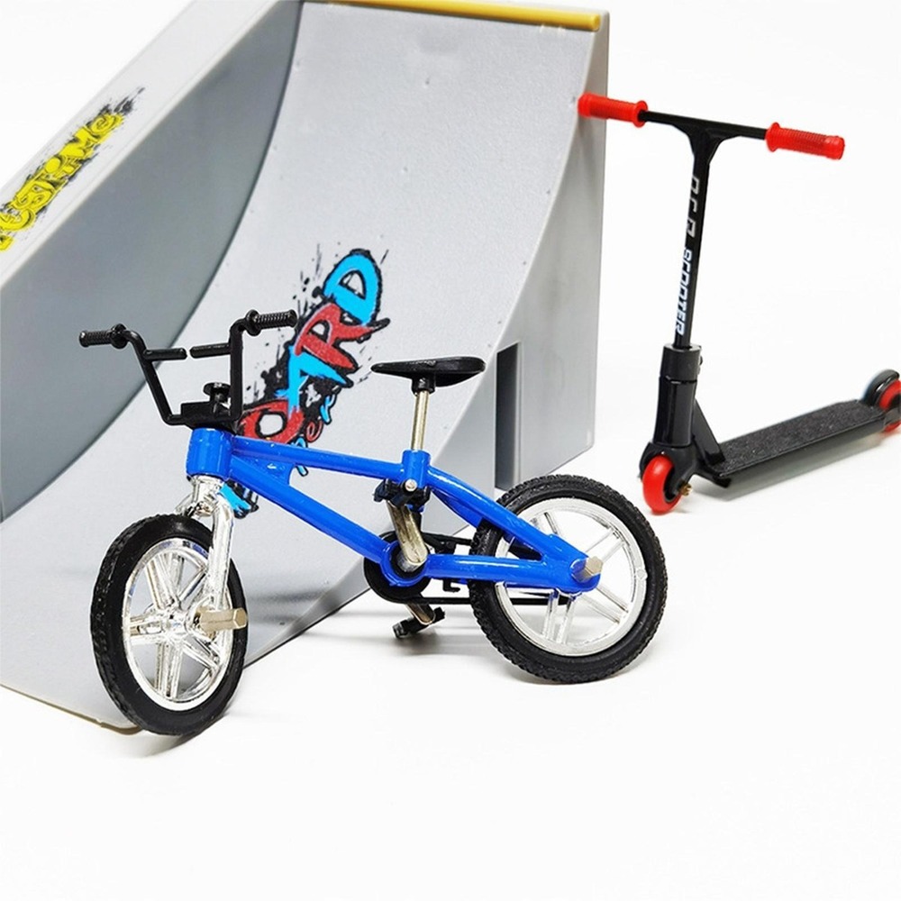 Brinquedo Infantil Mini Scooter Ramps Fingerboard Bike Cdh-7 - Imagem 8