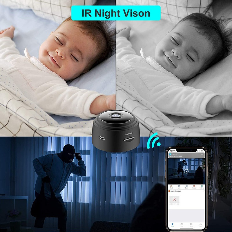 Câmera Wifi Externa Grava Nuvem Câmera De Seguranca Ip - Imagem 6