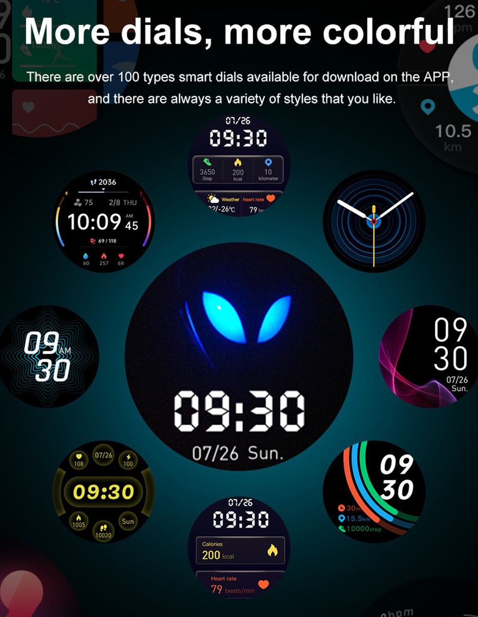 Relógio Esportivo À Prova D'água Smart Watch - Imagem 7
