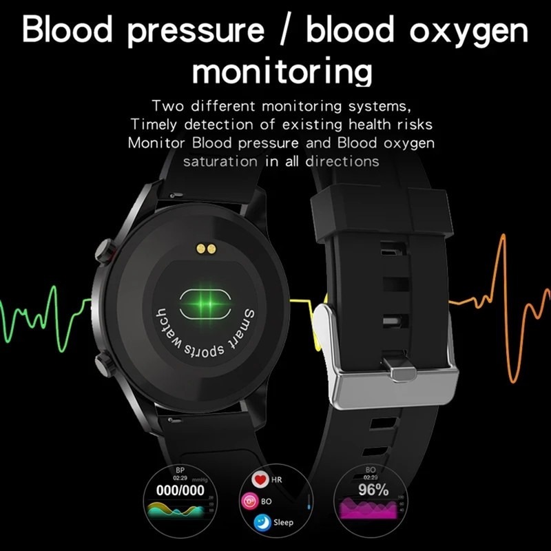 Smartwatch 1,3 Polegadas Full Touch Screen Ip68 À P - Imagem 5