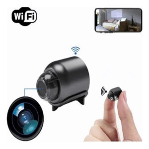 Mini Câmera Wi-fi Sem Fio 1080p Vigilância Noturna Segura