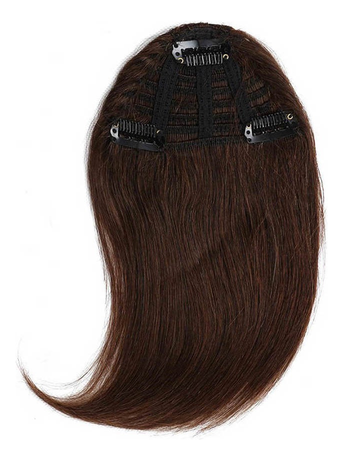 Peruca Cabelo Humano Virgem 20cm Franja - Imagem 11