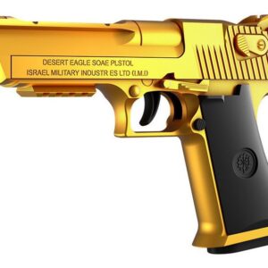 Pistola De Brinquedo Infantil Golden Desert Eagle Burst Ejec