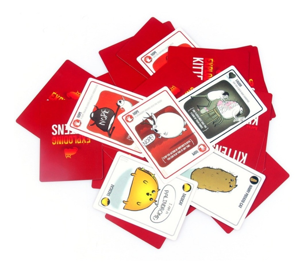 Exploding Kitten Kit, Parte De Jogo De Tabuleiro, Cartão De - Imagem 4