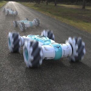 Carrinho S-012 Rc Stunt Com Controle Remoto Sensor