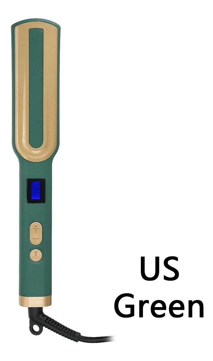 Máquina De Alisamento De Ferro Led Hot Comb - Imagem 12