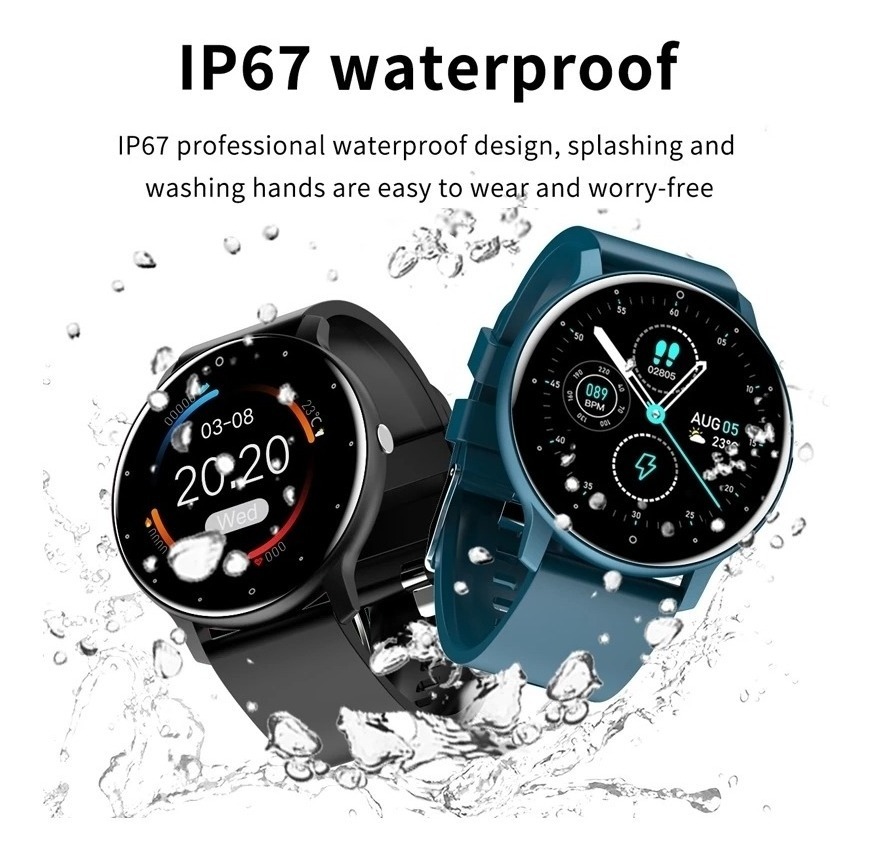 Relógio Esportivo Bluetooth Zl02 Smartwatch - Imagem 3