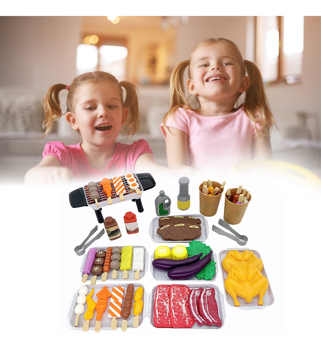 Conjunto De Cozinha De Brincadeira De Fingir, Brinquedos Chu - Imagem 6