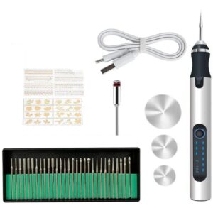 Caneta De Gravação Elétrica, Conjunto De Ferramentas De Grav