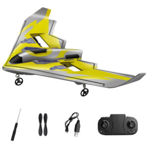 Brinquedos Infantis De Asa Fixa De Avião De Espuma Amarelo