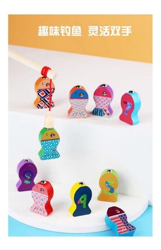 Brinquedo Educativo De Madeira Montessori Número Sete Em Um - Imagem 6