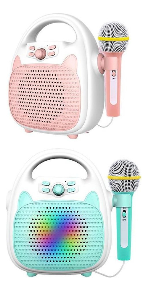 Caixa De Som De Música Infantil Com Música De Microfone - Imagem 6