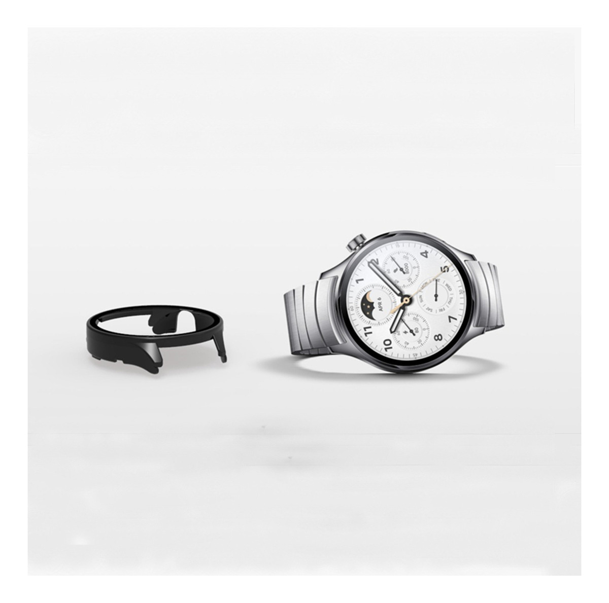 Capa Protetora De Tela Smartwatch Para Capa De Pc Mi Watch S - Imagem 3