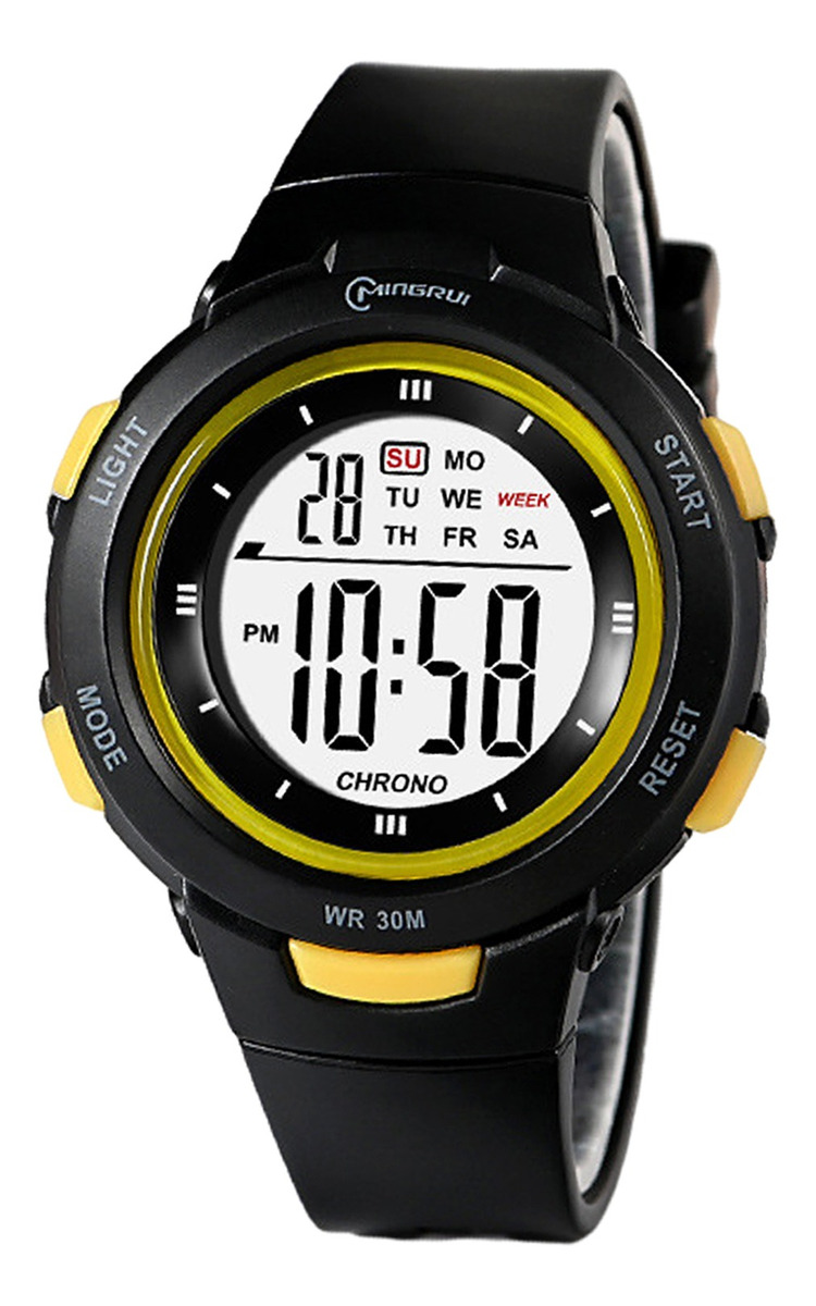 Meninos Girls Digital Watch Electro Impermeável Ao Ar Livre - Imagem 46