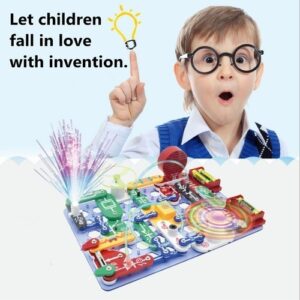 Blocos De Circuitos Eletrônicos Diy Crianças Aprendizagem Ed