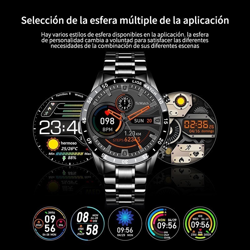 Smartwatch Casual Masculino À Prova De Água - Imagem 9