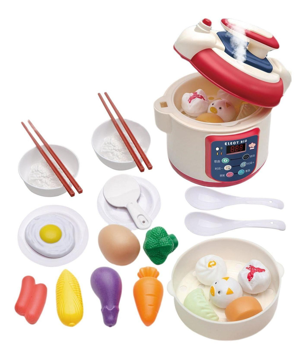 25 Peças De Cozinha Brinquedo Panela De Arroz Infantil - Imagem 2